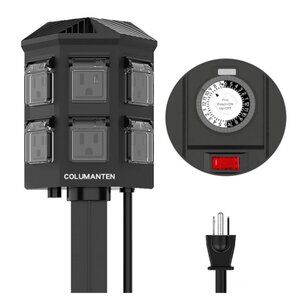 Brand New Outdoor Power Stake Timer Outlets For Sale